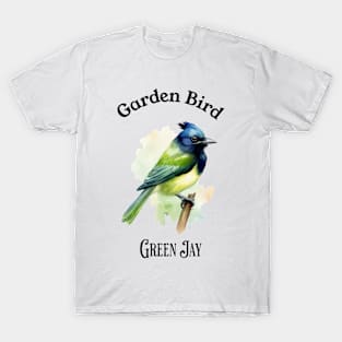 Garden Bird Green Jay T-Shirt